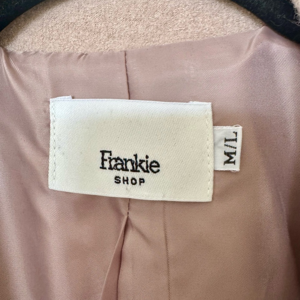 Frankie Shop Blush Double Breasted Blazer w/ matching pants - Picture 6 of 9